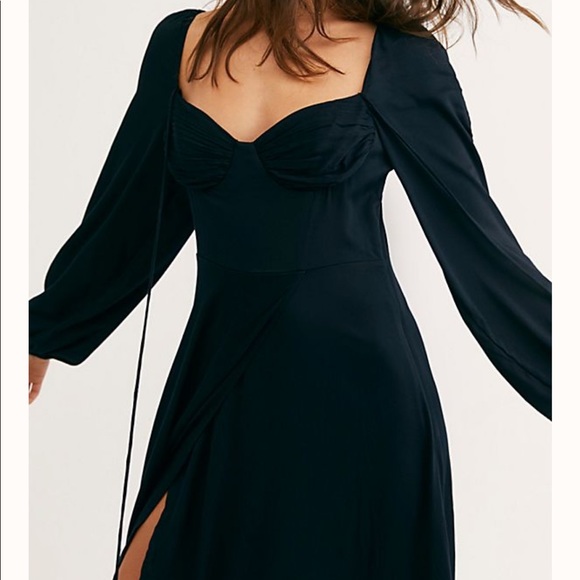 Free People This is Love Midi Dress - Picture 3 of 4